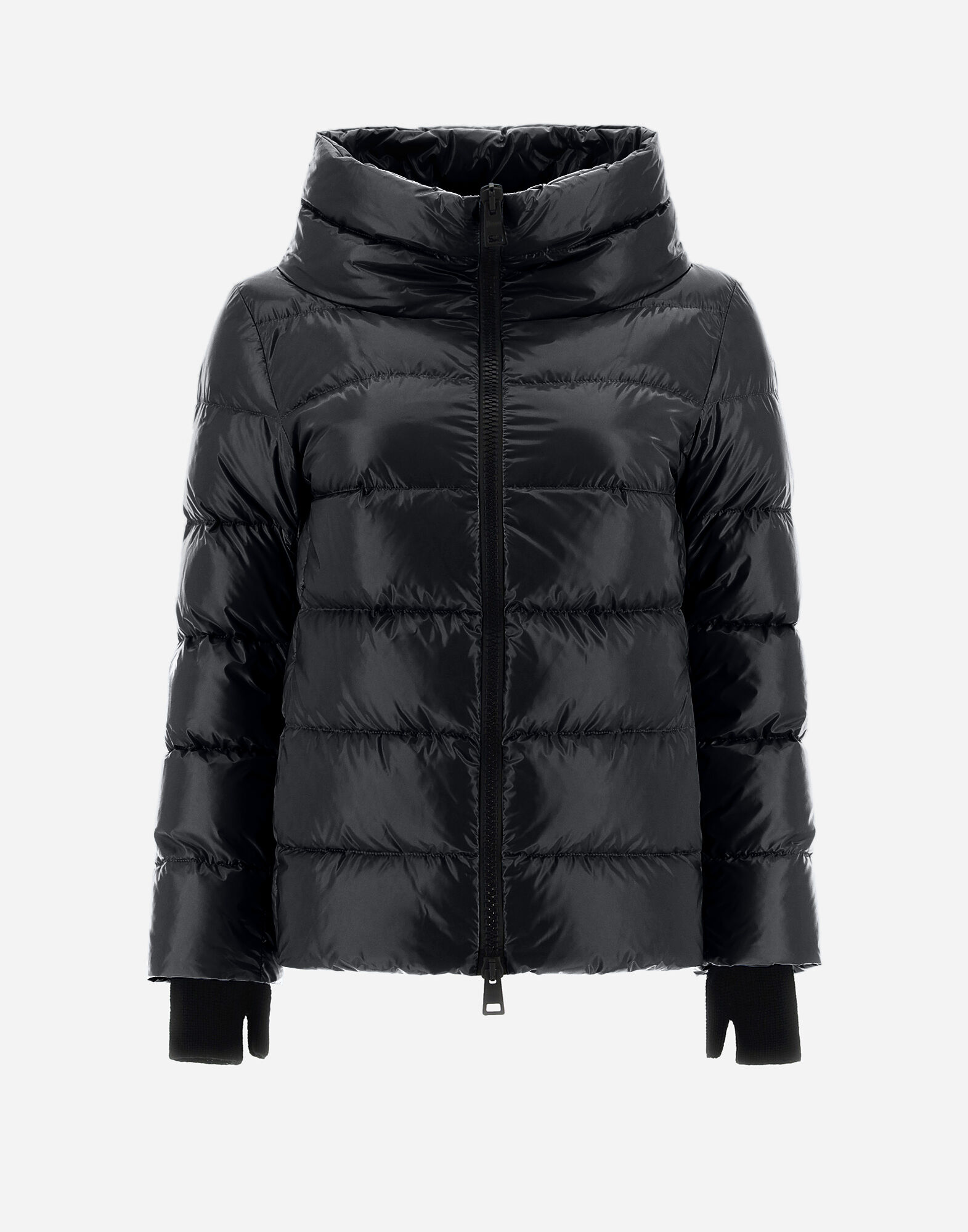Piumino hot sale nero elegante