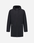 Herno RESORT PARKA IN TRAVEL NYLON PONENTE Dark Blue PA00030UR12387SZ9280