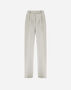 Herno FLAWLESS WOVEN TROUSERS Cream PT000113D127181213