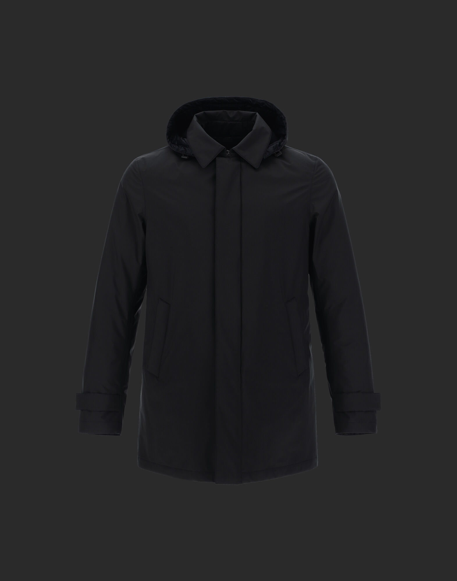 Herno car coat laminar online
