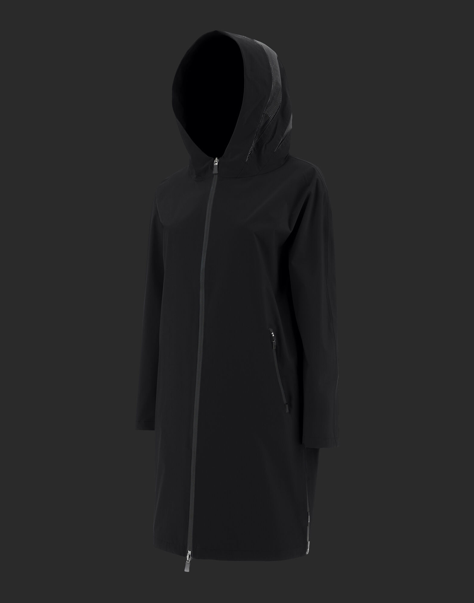 LAMINAR HOODED PARKA IN GORE-TEX PACLITE® SHELL in Black for Women