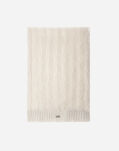 Herno RESORT SCARF IN CABLE KNIT ALPACA WOOL Cream SCP0006DR702751010