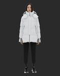 Herno LAMINAR OVERSIZE WINDSTOPPER COAT White PI128DL111061000