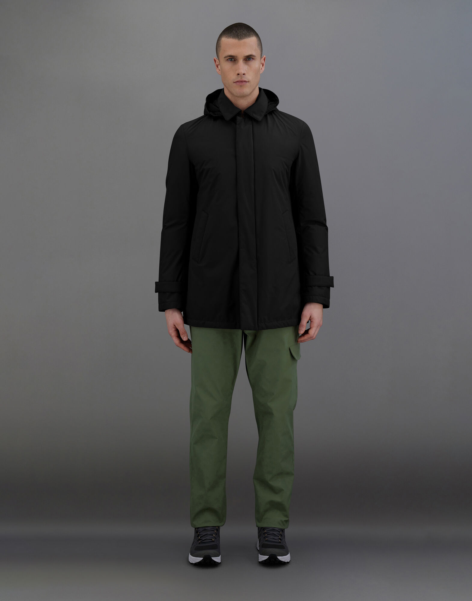 Herno car coat laminar shop
