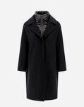Herno COAT IN ECOWOOL AND NYLON ULTRALIGHT Black GC000414D333449300