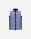 Herno TWO-TONE REVERSIBLE NYLON ULTRALIGHT VEST Light Blue PI001008U12017Z9026