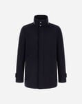 Herno CARCOAT IN PUREÂ CASHMERE Dark Blue GC000098U381269290