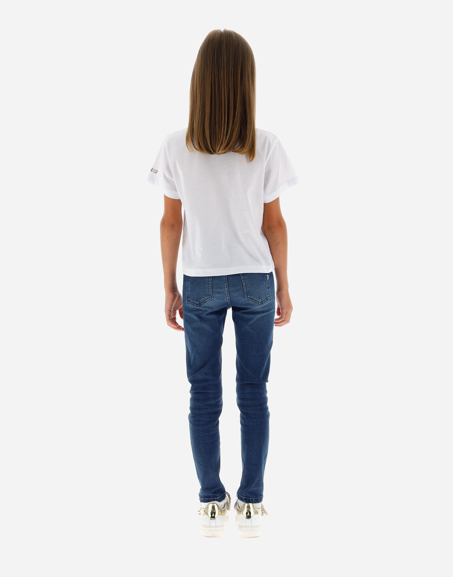 女児 コットン Tシャツ ホワイト | Herno®