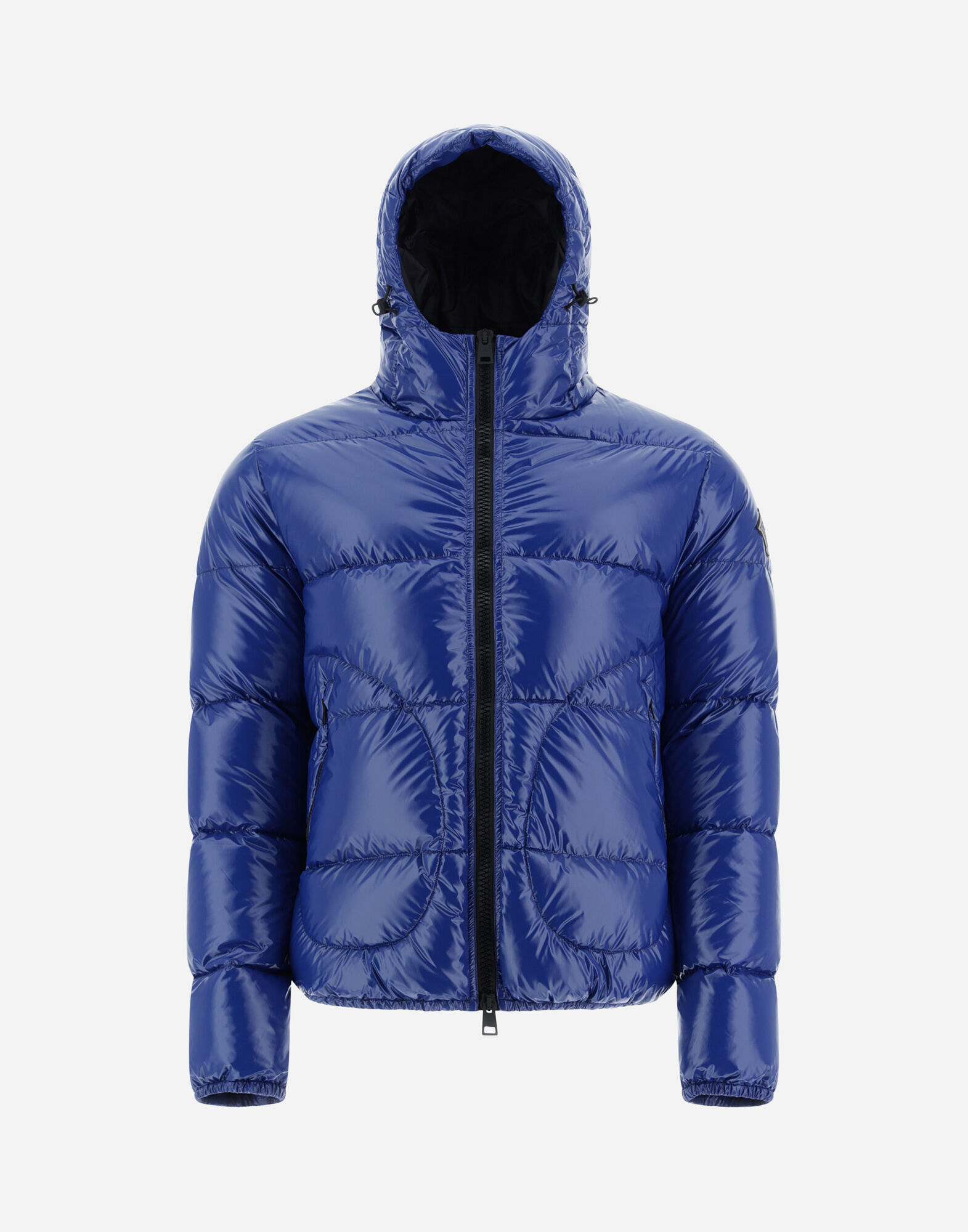Herno padded gloss bomber jacket - Red