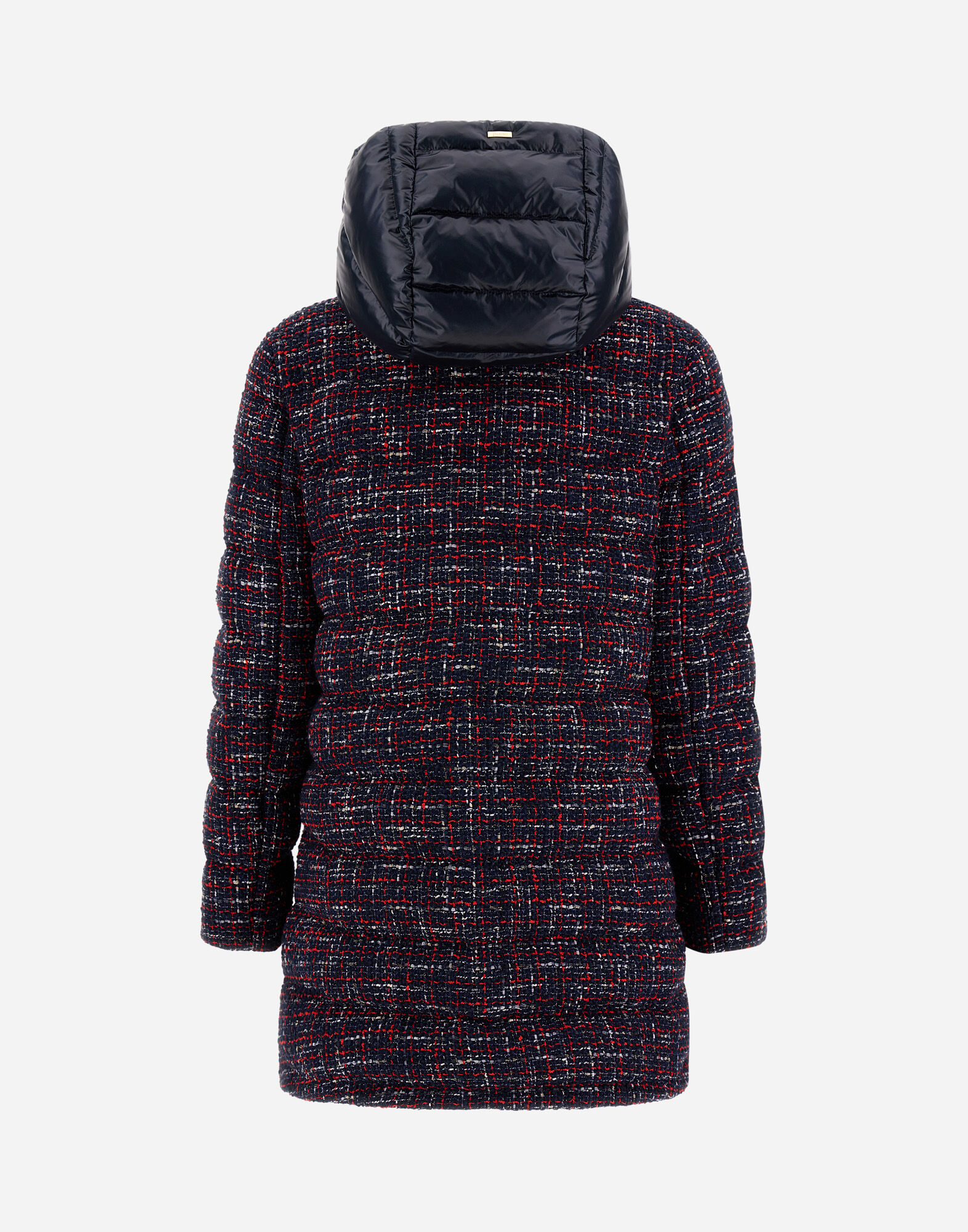 レディース オペレイテッドツイード&ナイロンウルトラライト コート