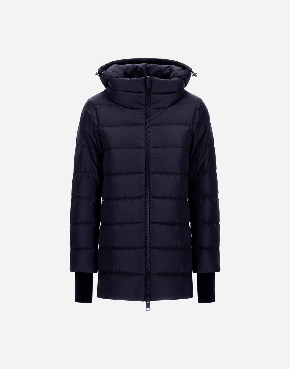 Herno A-shape Jacket In Nylon Chamonix In Navy Blue