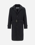 Herno BAXTER OVERSIZE TRENCH COAT Black CA000154U131589300
