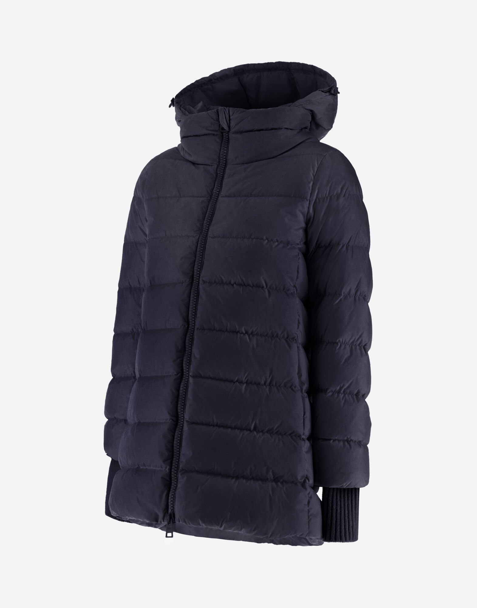 A SHAPE JACKET IN NYLON CHAMONIX in Navy Blue for Women Herno