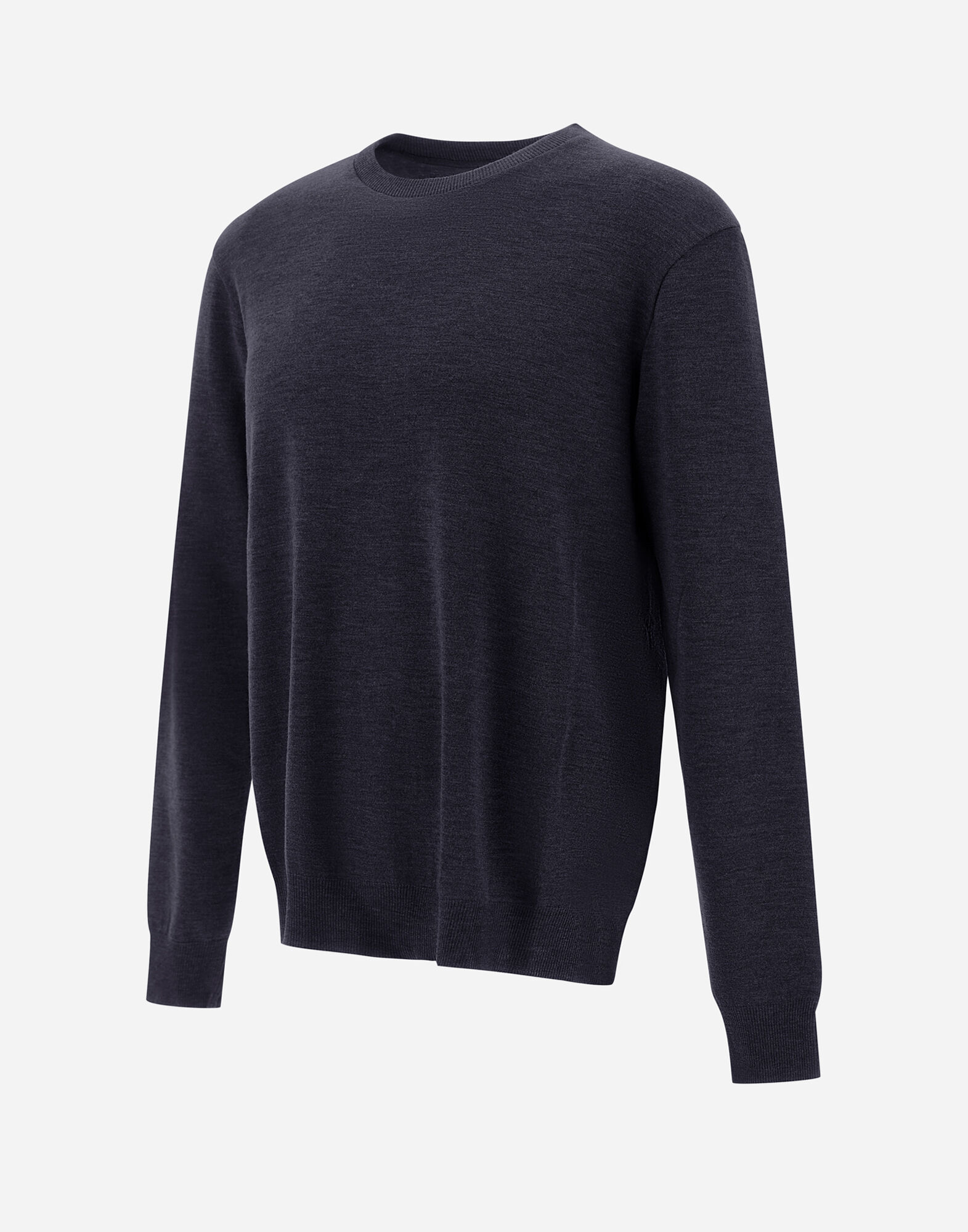 PULL EN FINE WOOL JERSEY en Bleu marine pour homme Herno