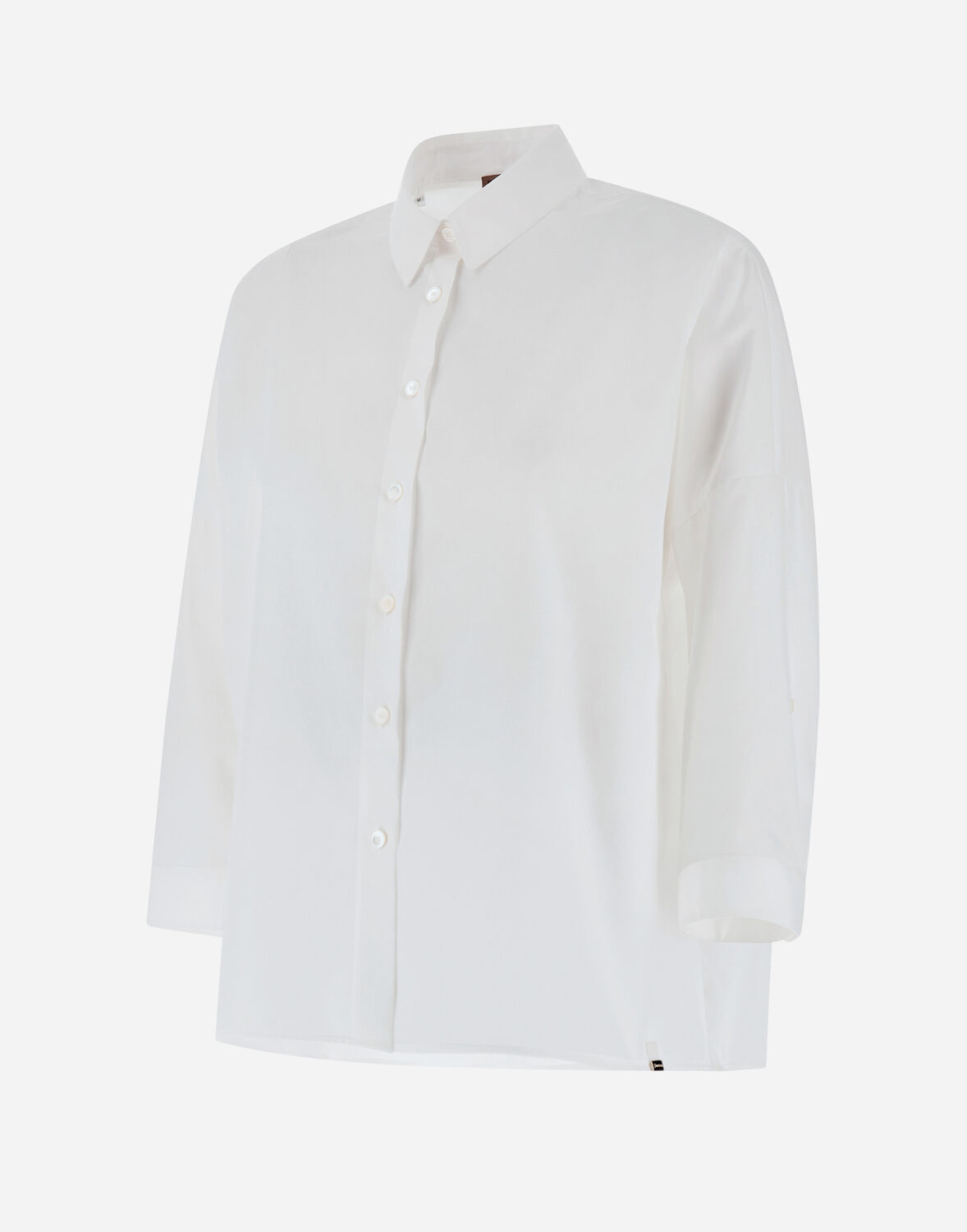 Herno ニュー クラッシーコットン Resort シャツ In White