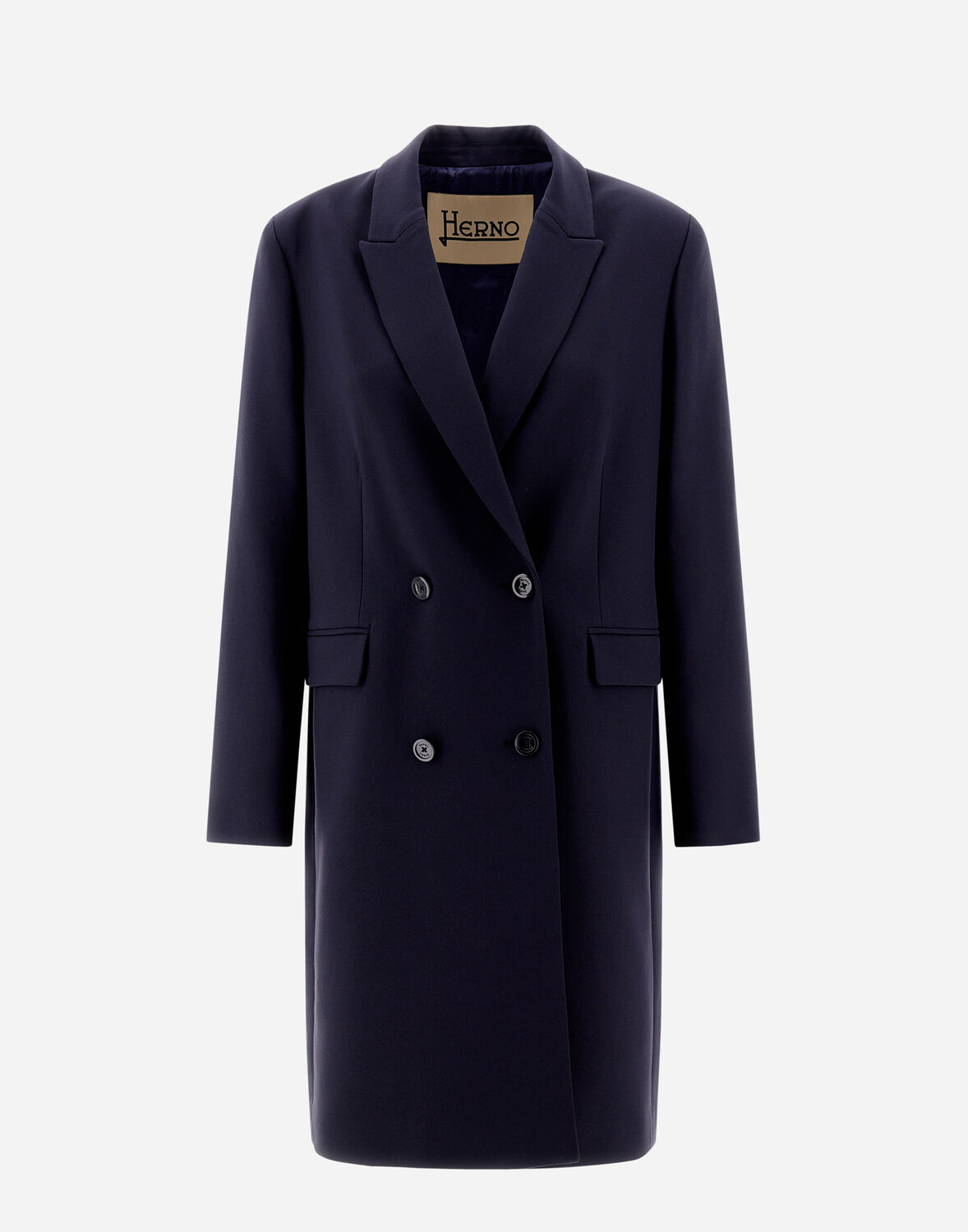 Herno エブリデイ コート In Navy Blue