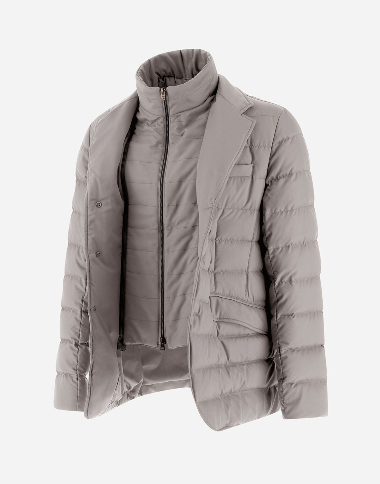 BLAZER IN ARENDELLE in Dove Grey for Men Herno