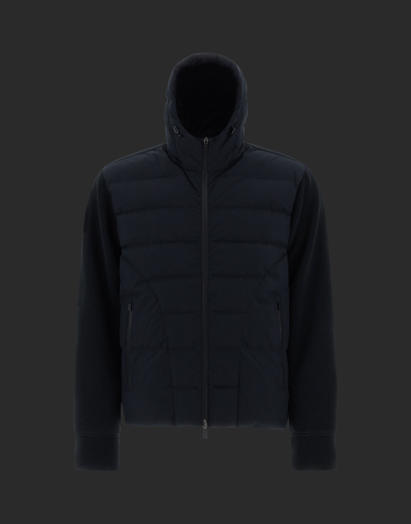LAMINAR CARDIGAN IN TECHNO FLEECE en Dark Blue pour homme Herno