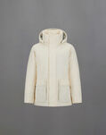 Herno LAMINAR PARKA IN CRINKLE METALLIC Natural PI00374UL128391100