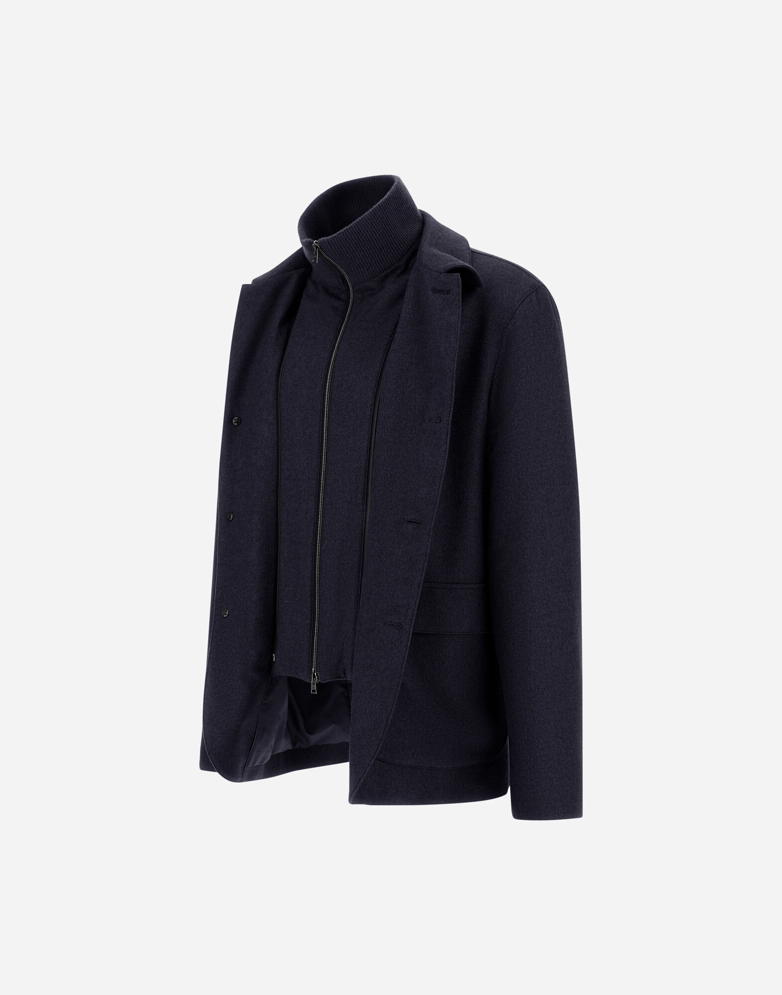 BLAZER RESORT EN SOIE ET CACHEMIRE