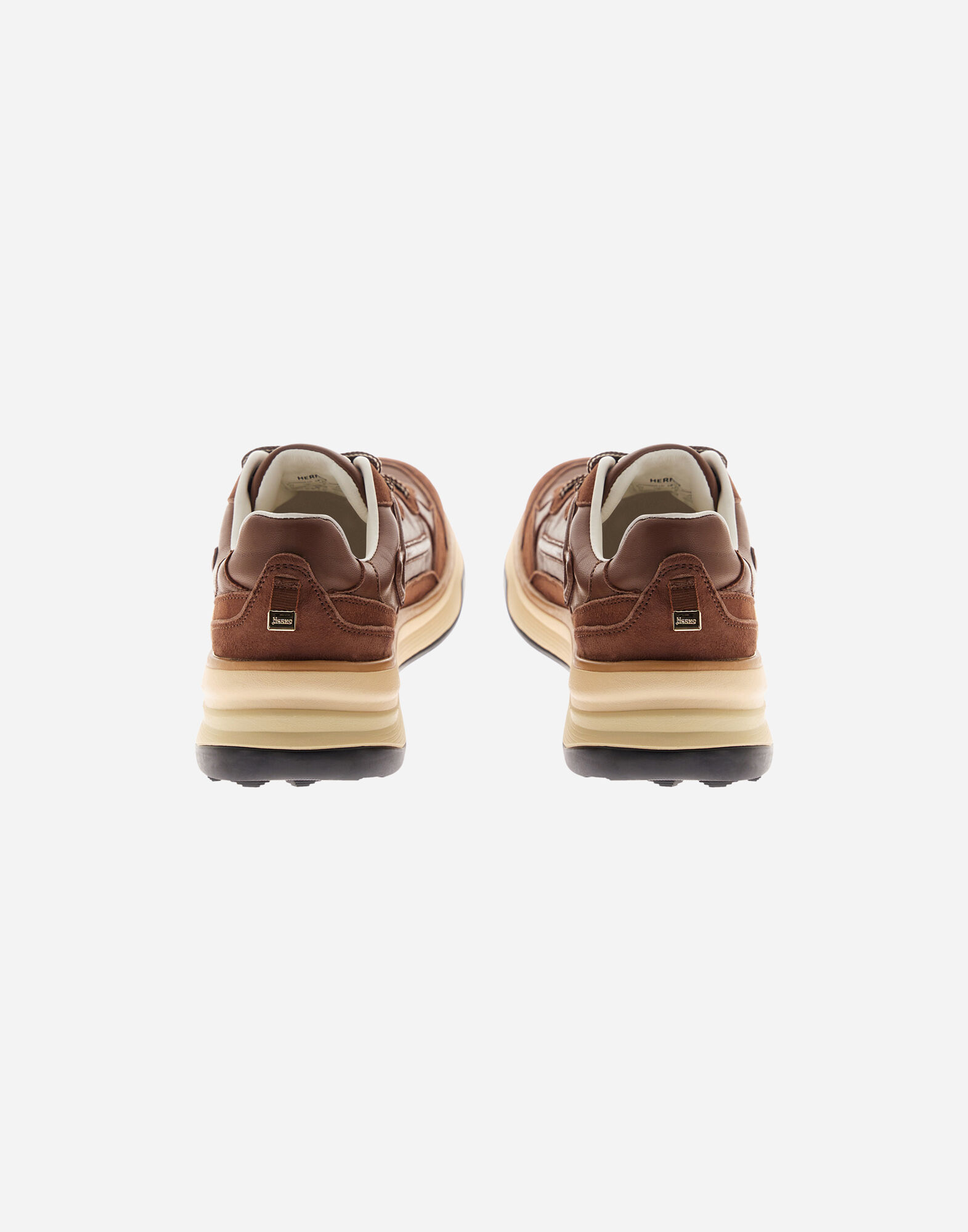 HERNO MAGGIORE 가죽 스니커즈