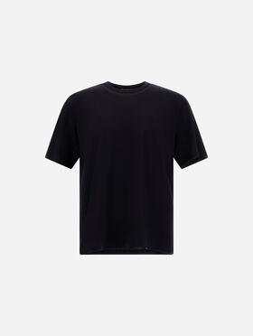 CAMISETA RESORT DE PUNTO DE LANA CON ACABADO BRILLANTE