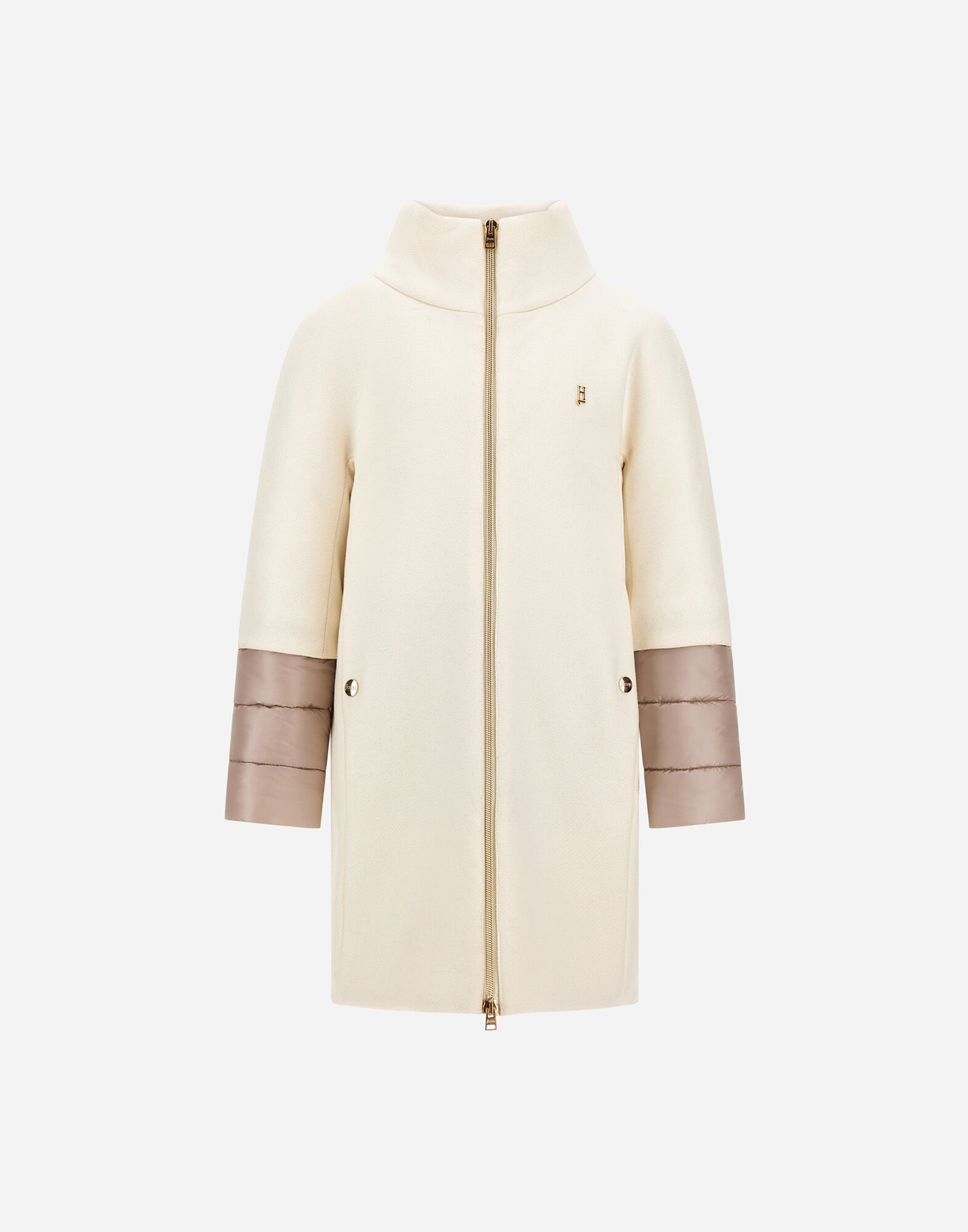 CAPPOTTO IN ECOWOOL E NYLON ULTRALIGHT