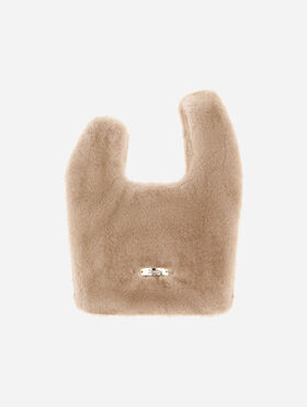 SAC TOUCHER FOURRURE EFFET VISON