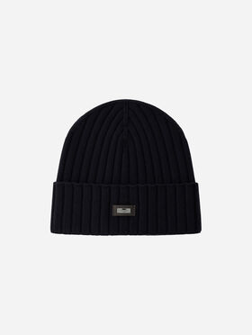 GORRO BEANIE DE CACHEMIRA EN PUNTO INGLÉS