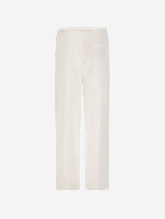 PANTALONI RESORT IN CASHMERE E SETA