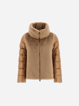 CAPE EN NYLON ULTRALIGHT ET LADY ALTERNATIVE FUR