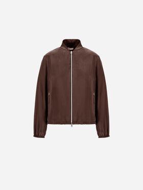 BOMBER RESORT EN SATIN EXTRA-FIN