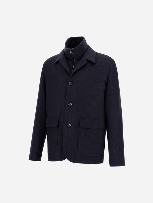BLAZER RESORT EN SOIE ET CACHEMIRE