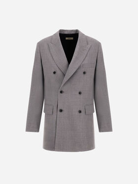 BLAZER EN TOILE DE LAINE
