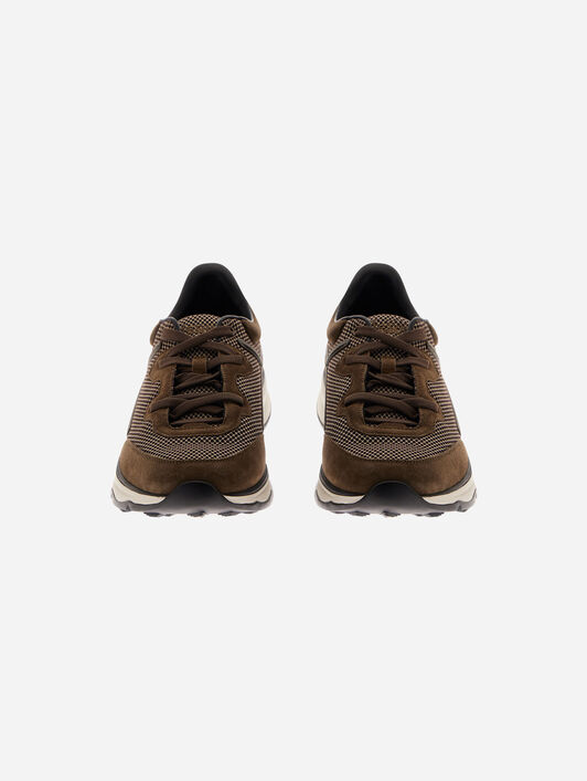 스웨이드 & 메쉬 HERNO MAGGIORE 스니커즈