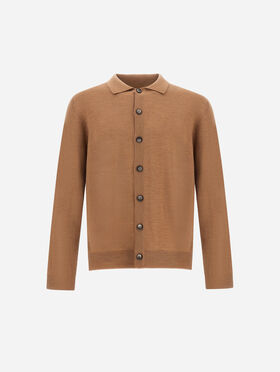 CARDIGAN EN LAINE MÉRINOS
