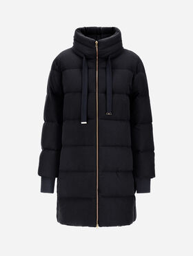 BLOUSON EN CACHEMIRE-SOIE