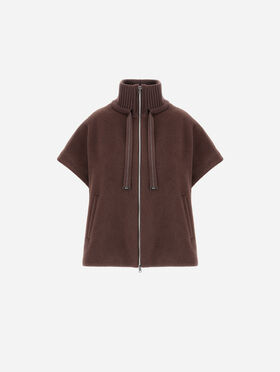 VESTE RESORT EN BEAVER DE LAINE ET ALPAGA VESTE RESORT EN BEAVER DE LAINE ET ALPAGA
