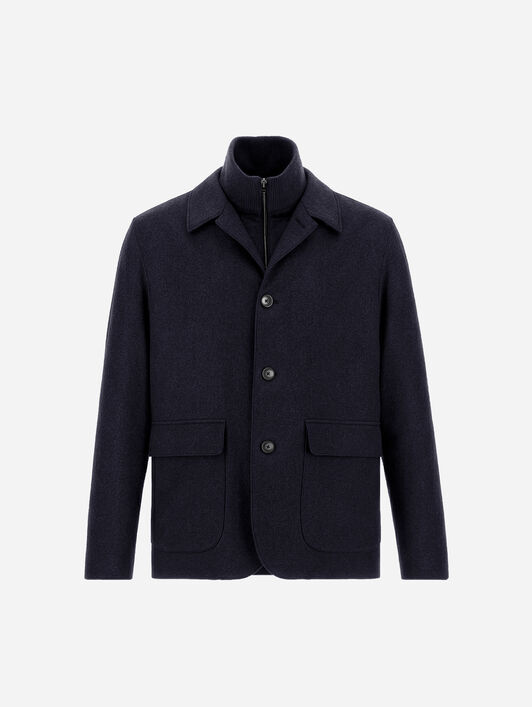 BLAZER RESORT EN SOIE ET CACHEMIRE
