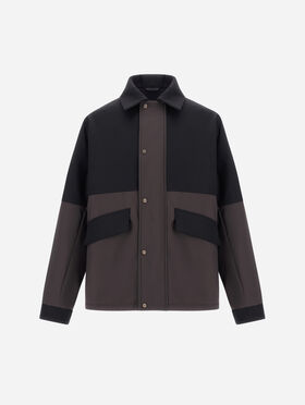 SURCHEMISE EN TWILL MAT ET TWILL DE COTON