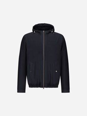VESTE RESORT EN NYLON QUADRI-EXTENSIBLE