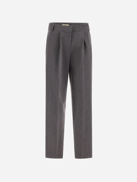 PANTALON EN TWILL FLUIDE