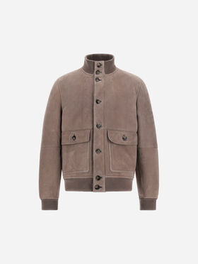 VESTE EN SHEARLING