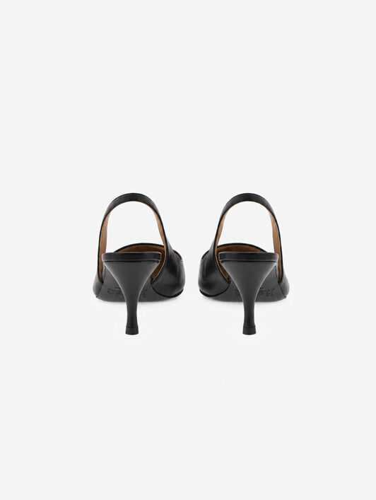 SOFT LEATHER SLINGBACKS