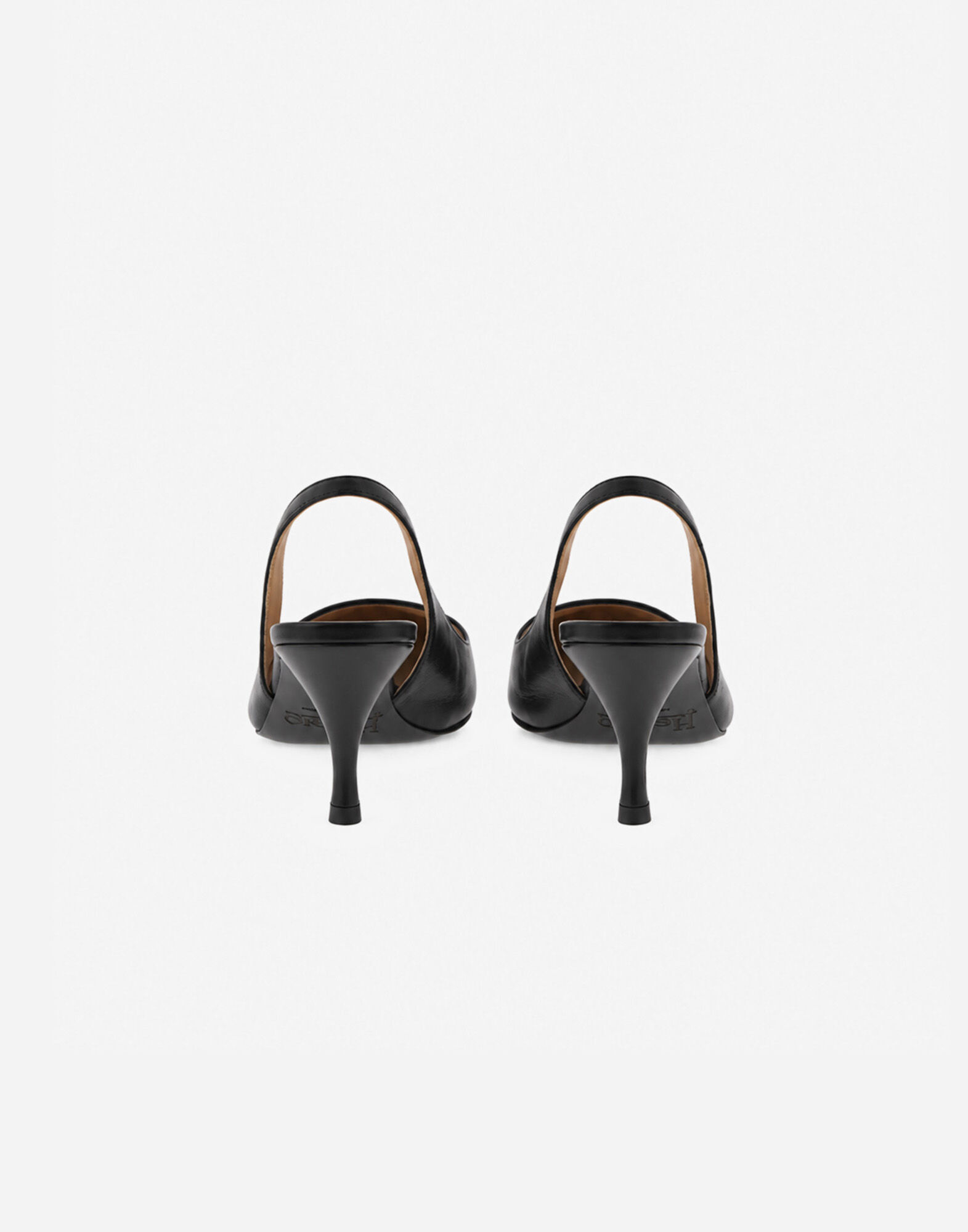 SOFT LEATHER SLINGBACKS