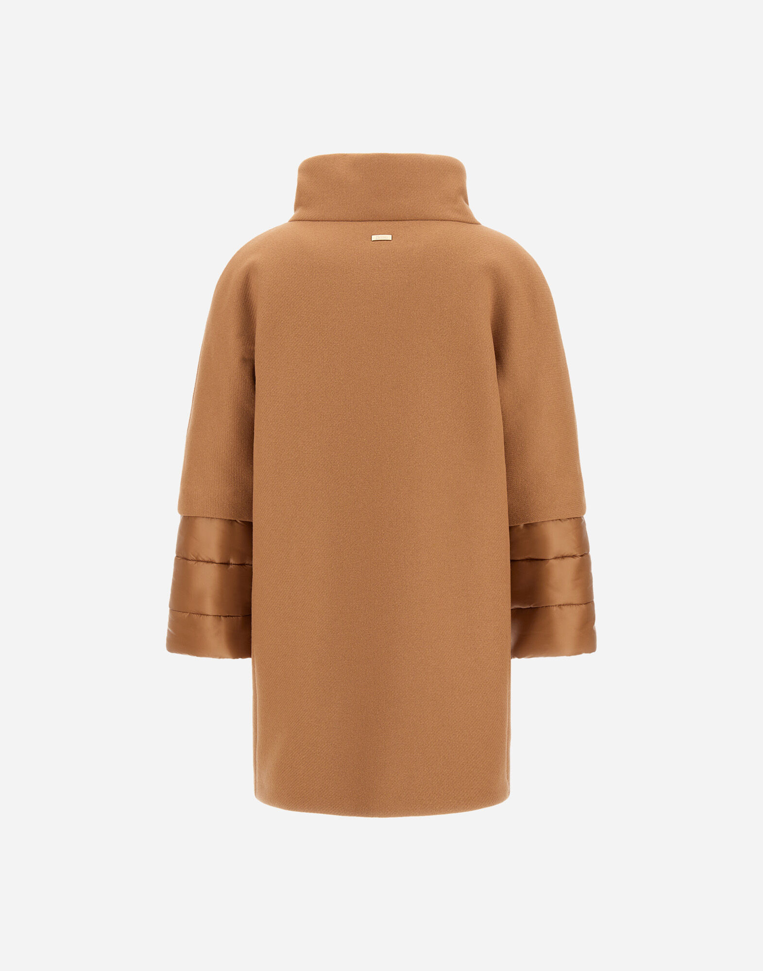 COAT IN ECOWOOL AND NYLON ULTRALIGHT