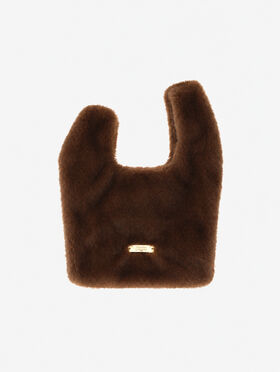 SAC TOUCHER FOURRURE EFFET VISON