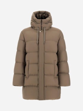 VESTE LONGUE EN ARENDELLE ET MONOGRAM