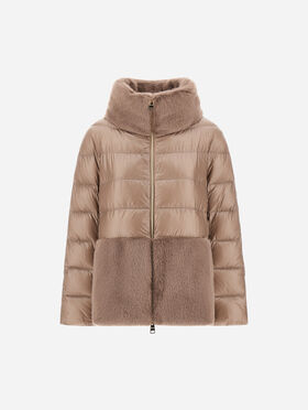 CAPE EN NYLON ULTRALIGHT ET LADY ALTERNATIVE FUR