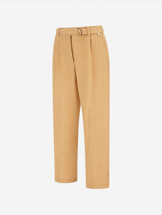 WOOL FLANNEL TROUSERS